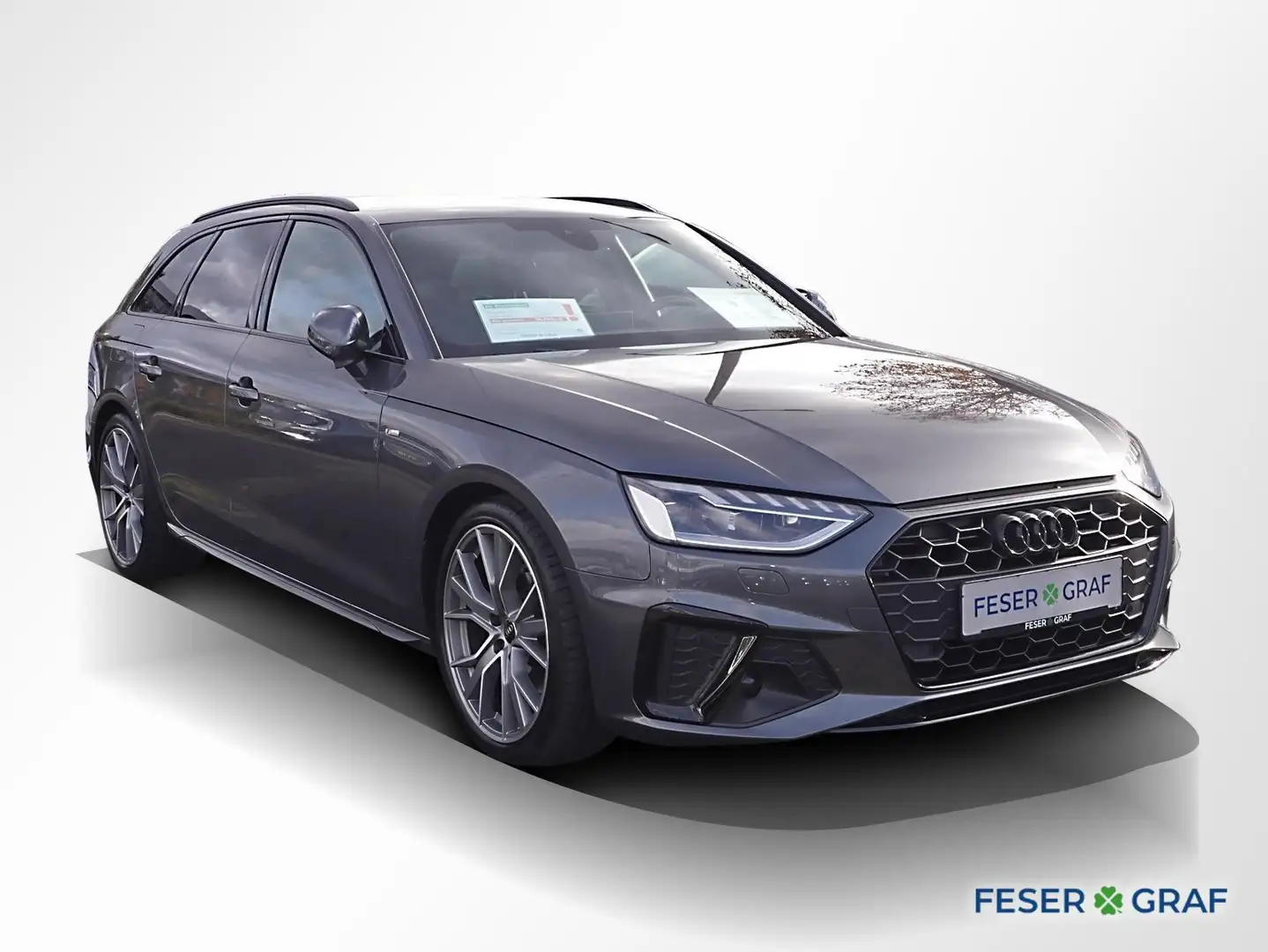 Audi A4 Av. 35 TDI 2x S line AHK B&O Matrix Navi RüKa Grau - 2