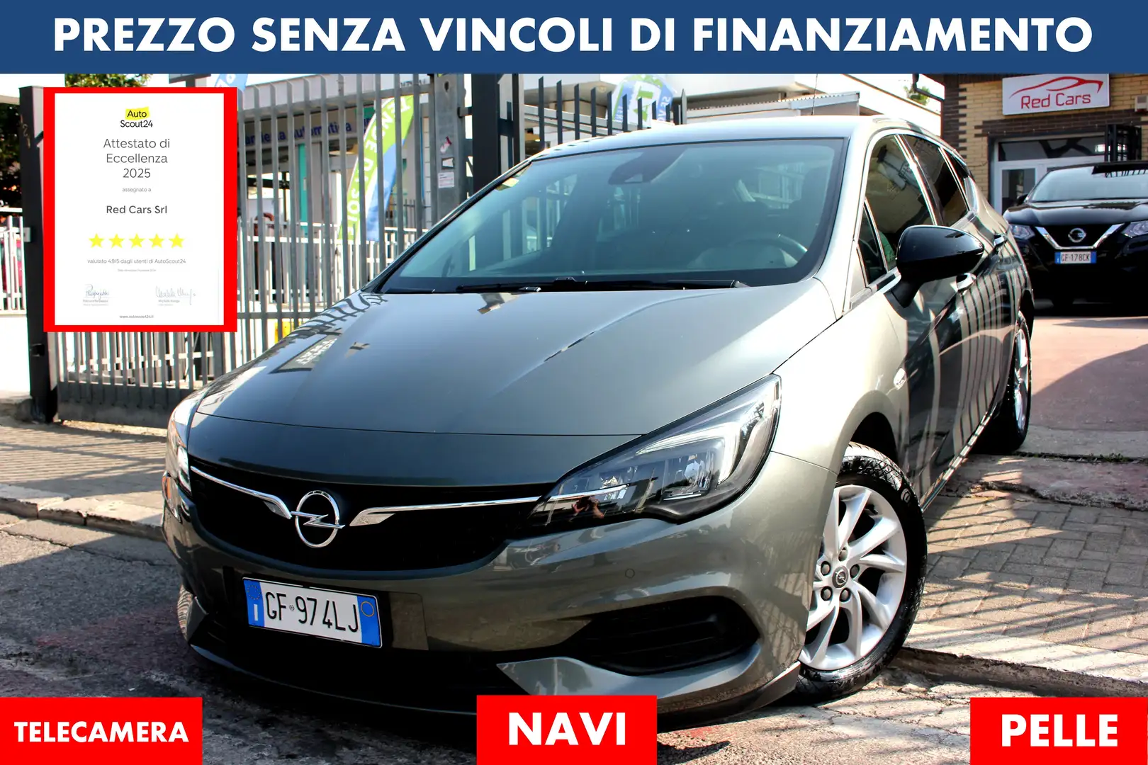 Opel Astra 1.5 cdti Elegance *PREZZO VERO* TELECAM PELLE NAVI - 1