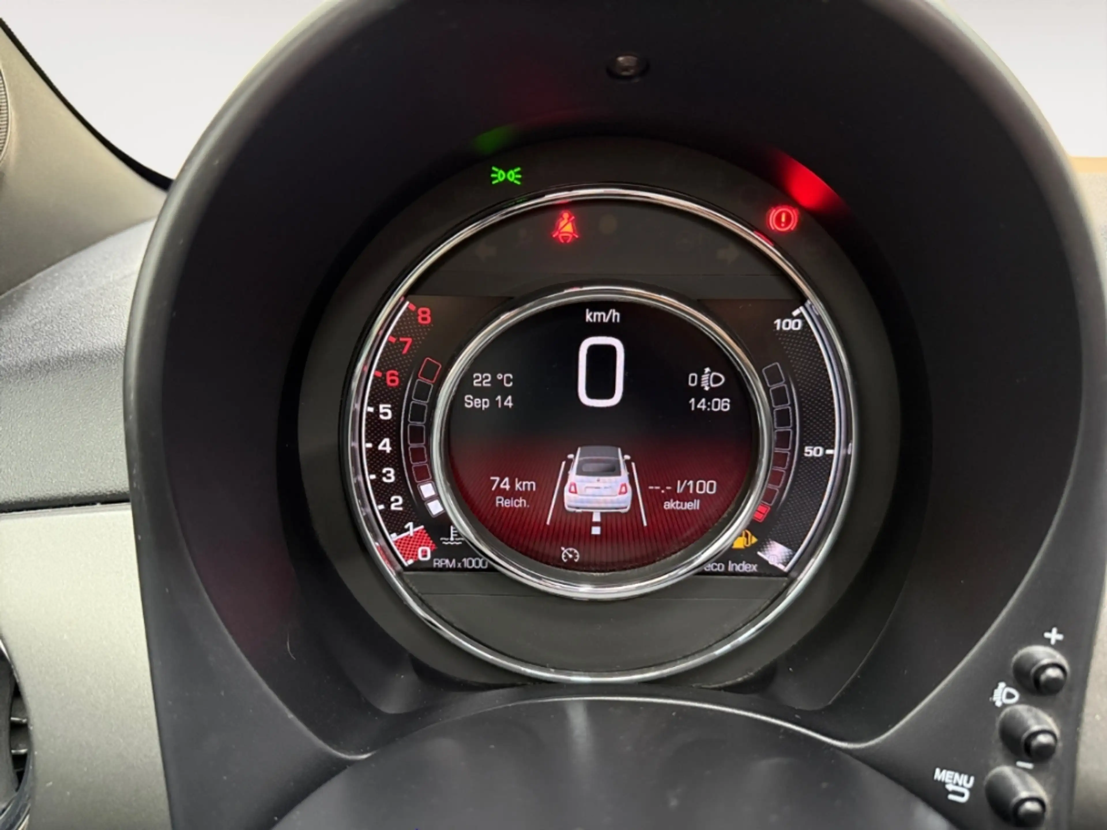 Fiat 500C Rockstar ALLWETTER NAV TEMPOMAT APPLE/ANDROID ALU — photo 11
