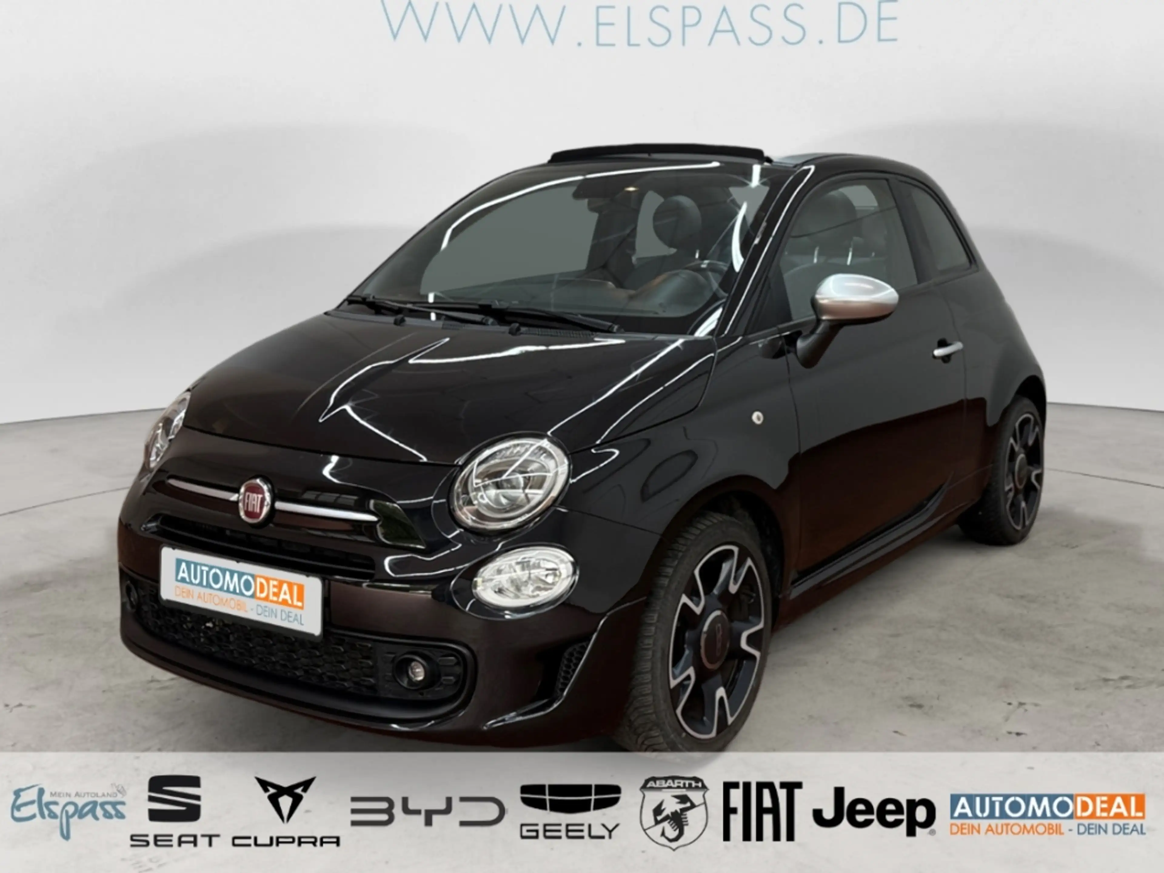 Fiat 500C Rockstar ALLWETTER NAV TEMPOMAT APPLE/ANDROID ALU