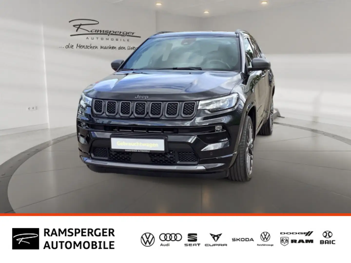 Jeep Compass Jeep Compass 1.3 80th Anniversary  LED Navi Lede Schwarz - 1