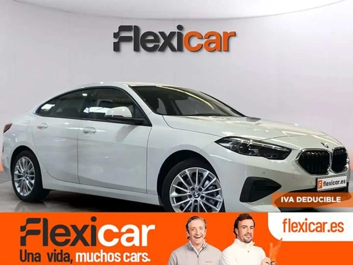 BMW 218 218i Gran Coupe Blanc - 1