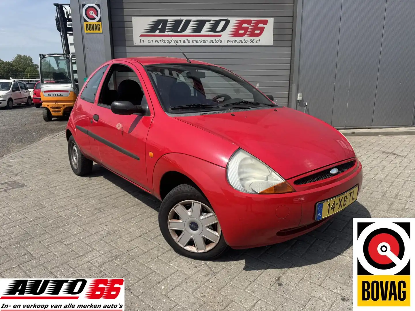 Ford Ka/Ka+ 1.3 Champion AIRCO, APK tot 08-2026 Rojo - 2