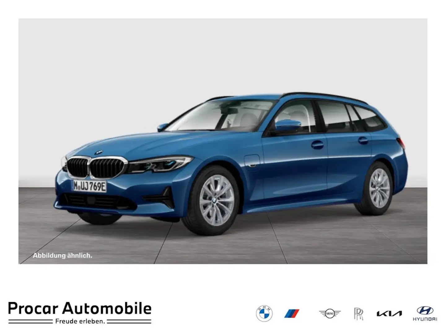BMW 330 e A Advantage Head-Up HiFi DAB WLAN RFK Shz Blau - 1