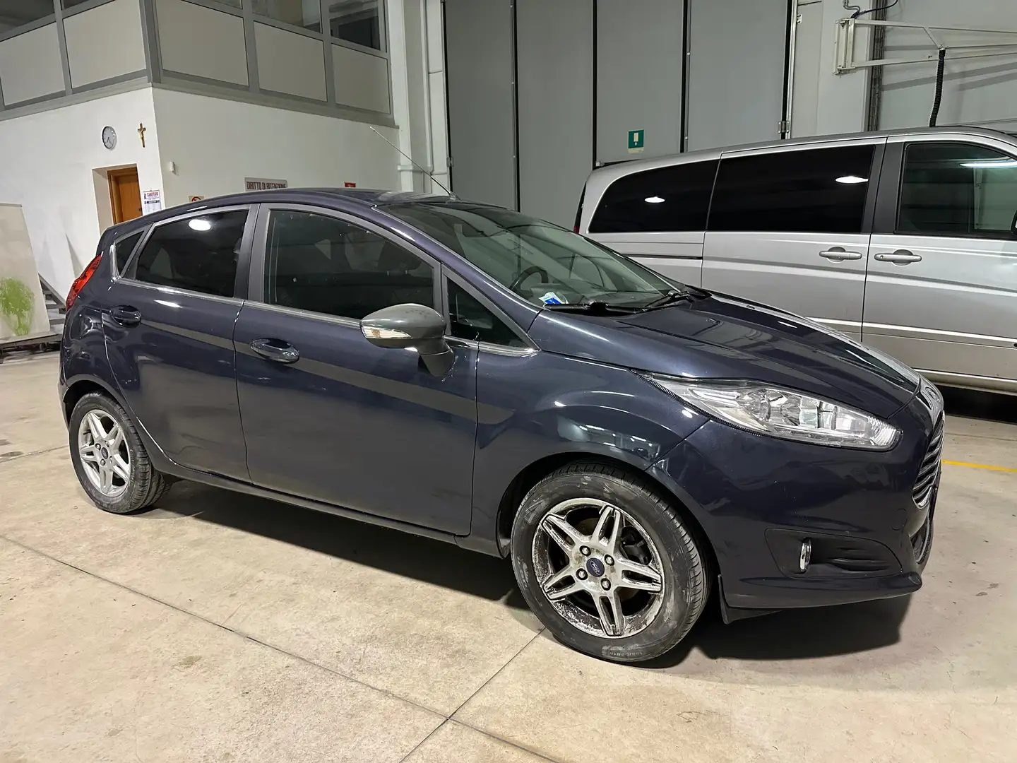 Ford Fiesta Fiesta VI 2013 5p 1.2 Titanium 60cv Blu/Azzurro - 1