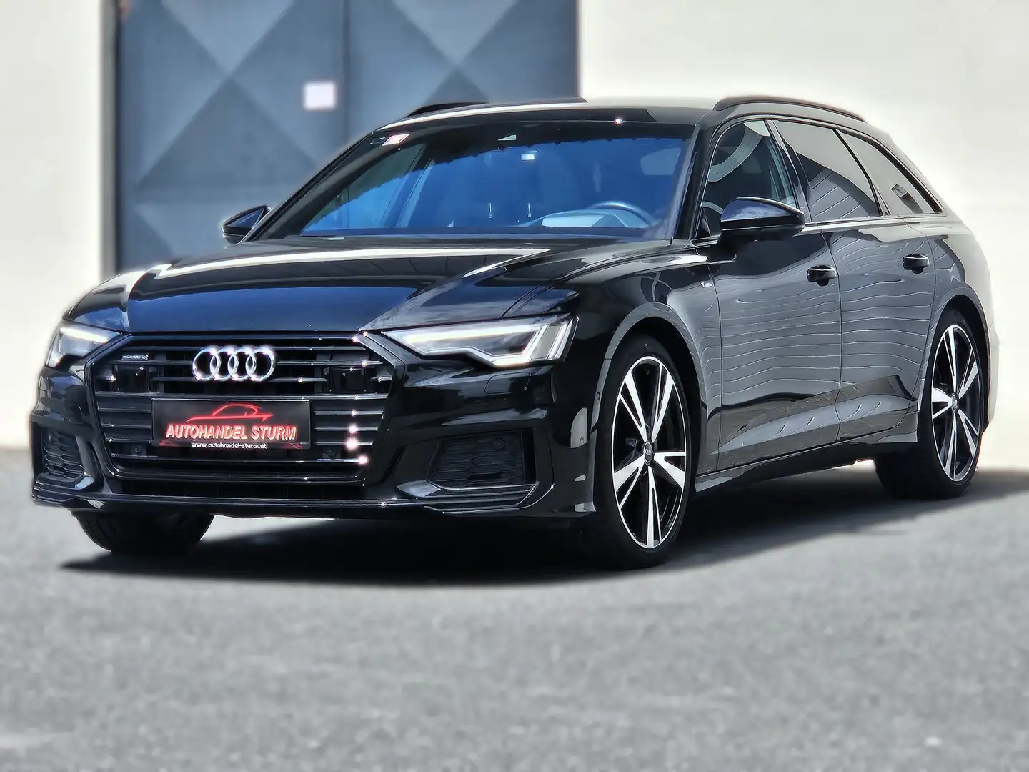 Audi A6 Av 40TDI qu sport Sline S-tr *Black*21Zoll*Allradl Schwarz - 2