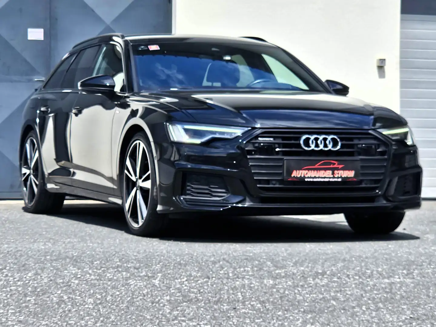 Audi A6 Av 40TDI qu sport Sline S-tr *Black*21Zoll*Allradl Schwarz - 2