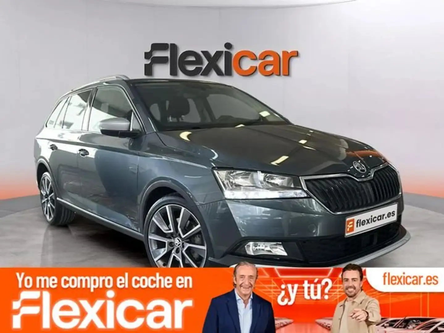 Skoda Fabia 1.0 MPI Ambition 44kW Gris - 1