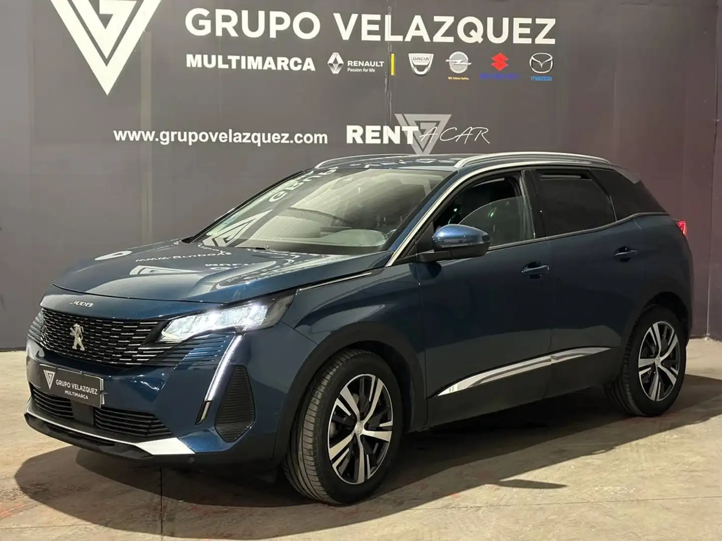 Peugeot 3008 1.6 BlueHDi Allure EAT6 120 Azul - 1