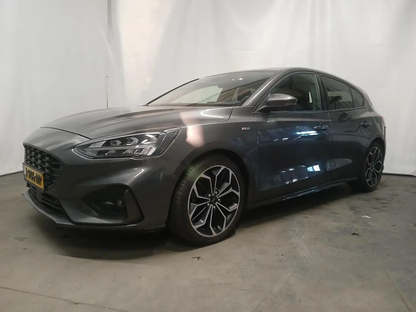 Ford Focus 1.0 EcoBoost Vignale - Motorlamp - Achter schade Grau - 2