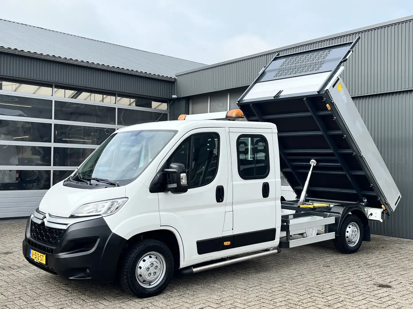Citroen Jumper 35 2.0 BlueHDi L3 DC Kipper Kieper Trekhaak 2500 k Blanco - 2