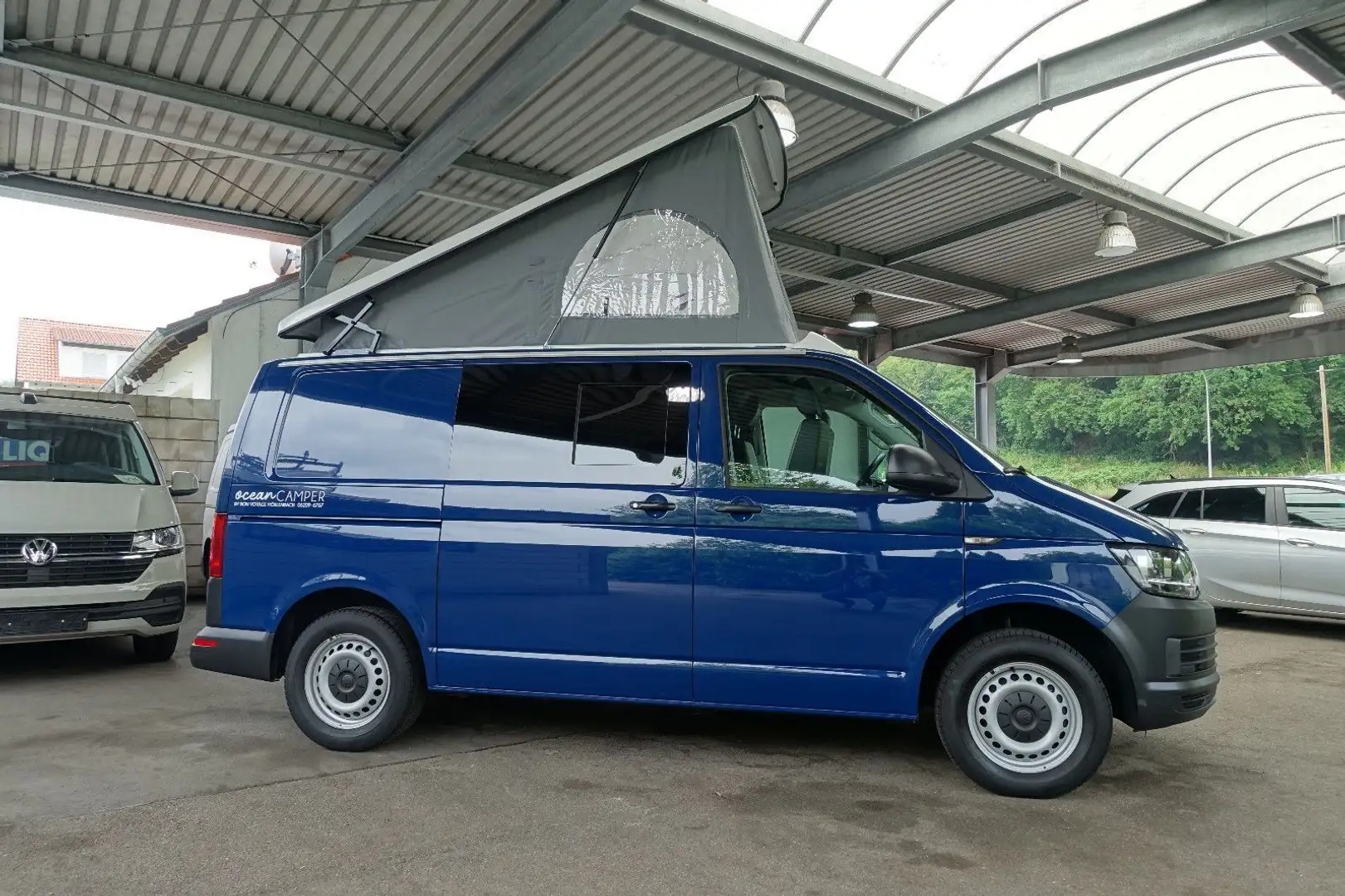 Volkswagen T6 .1 ''OceanCamper by BonVoyage'' neuer Ausbau Blau - 1
