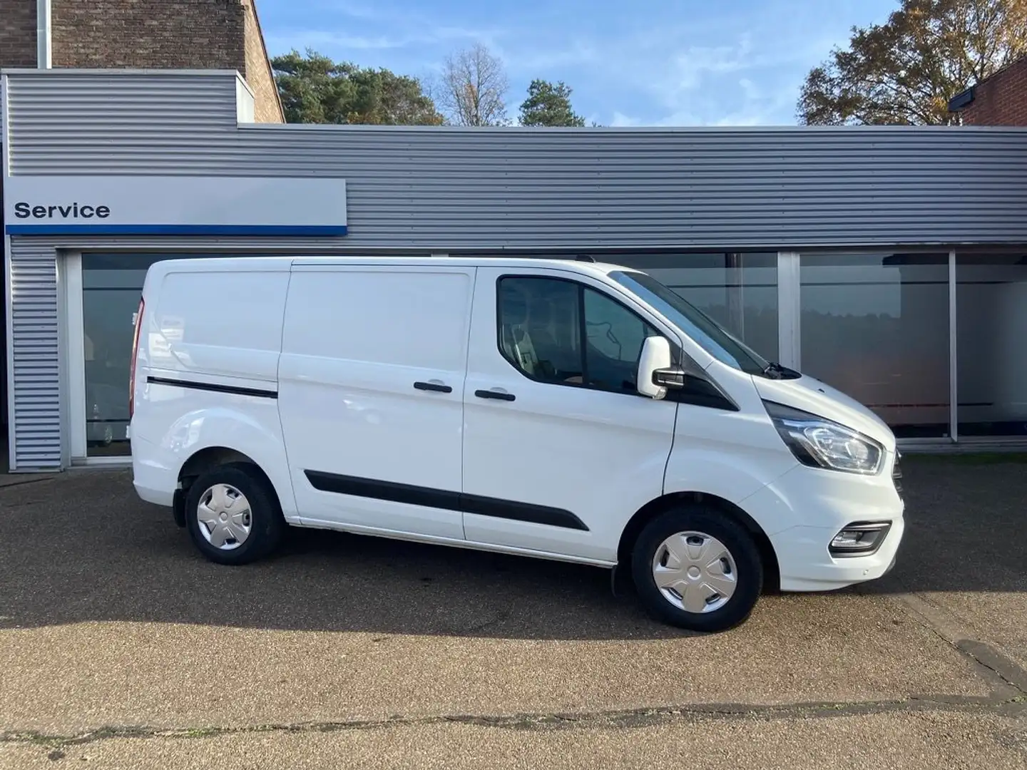 Ford Transit Custom 300 S- 1e Eigenaar- Airco- Prijs inclusief 21% BTW Wit - 2