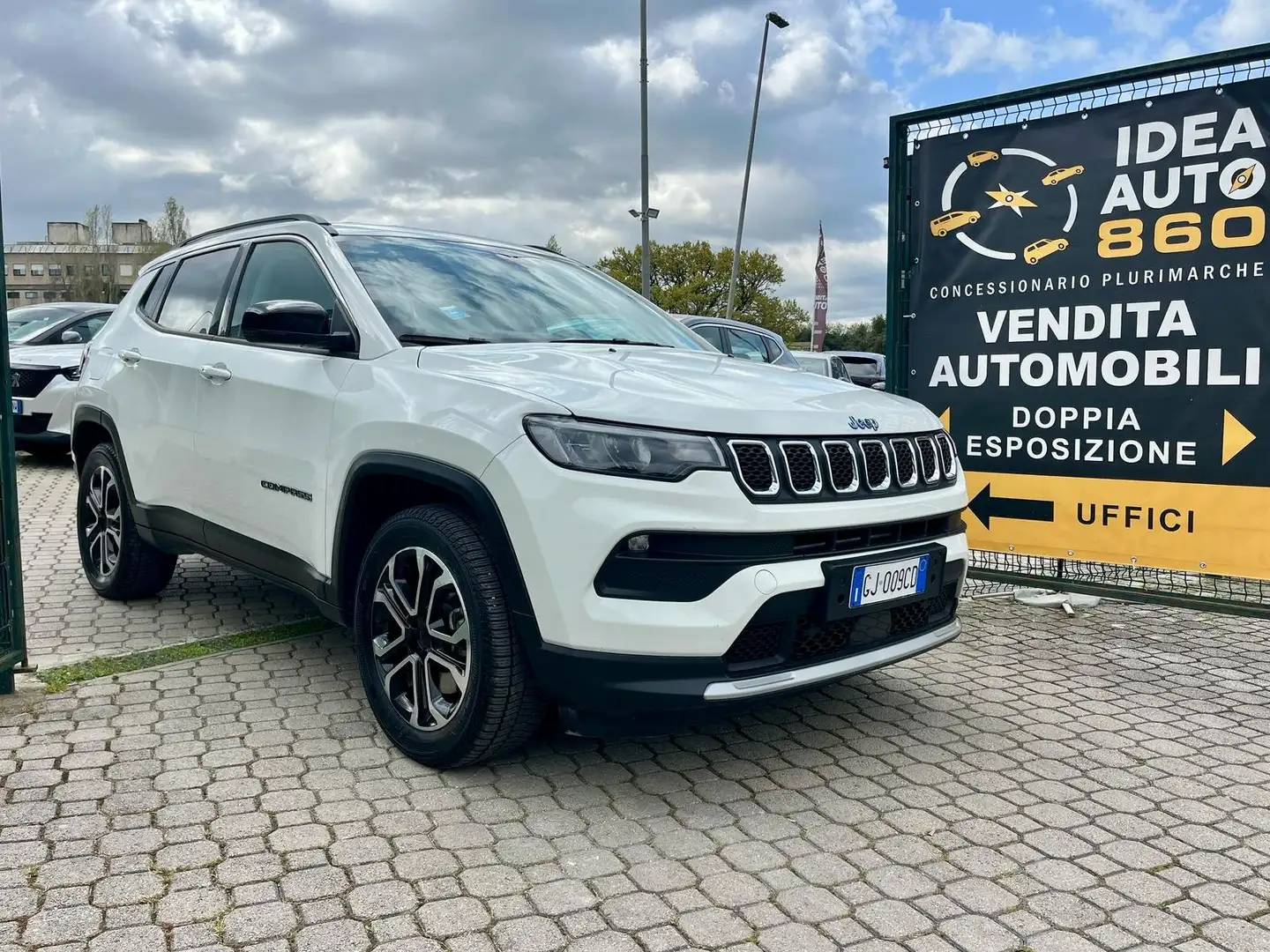 Jeep Compass 1.3 turbo t4 phev Limited 4xe PROMO FINANZIAMENTO Wit - 1