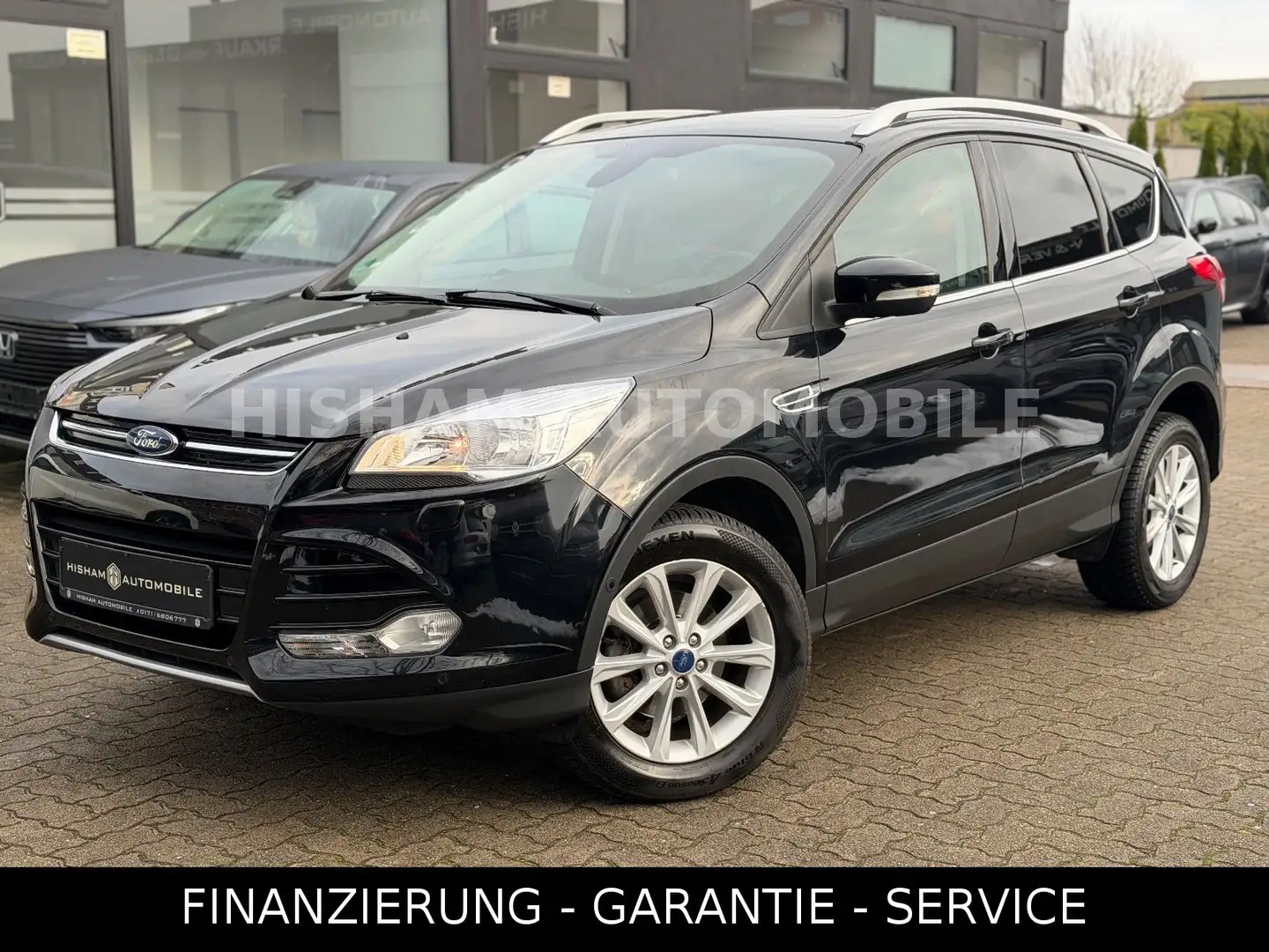 Ford Kuga Titanium/PANORAMA/NAVI/AHK/SHZ/ALLWETTER Schwarz - 1