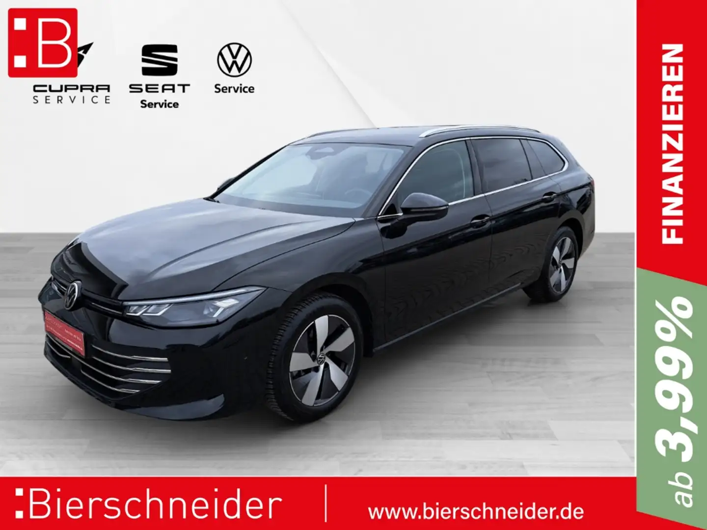 Volkswagen Passat 1.5 eTSI DSG Business DIGITAL COCKPIT PRO 360°-KAM Negro - 1
