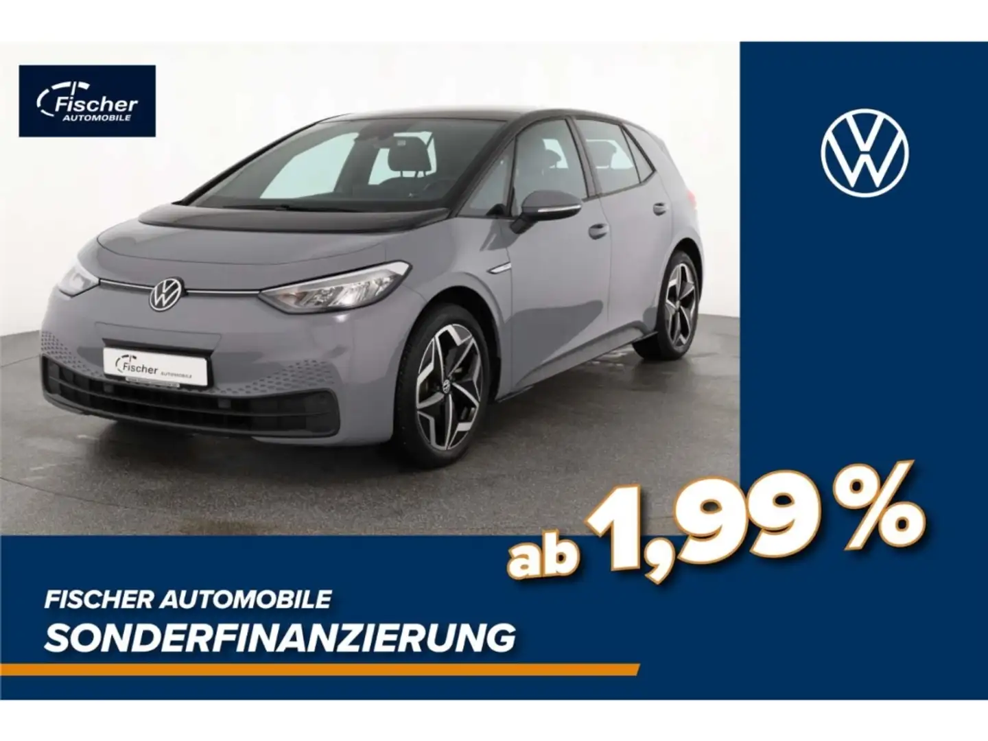 Volkswagen ID.3 Elektro Pro 58 kWh LED/NAV/ACC/PDC/Sitzhz. Grau - 1