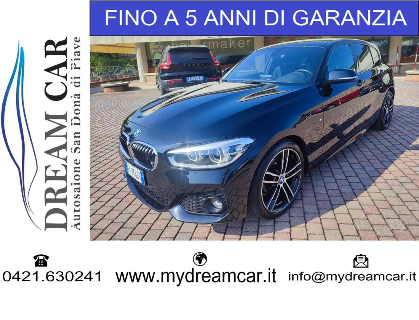 BMW 118 d 5p. M SPORT Zwart - 1