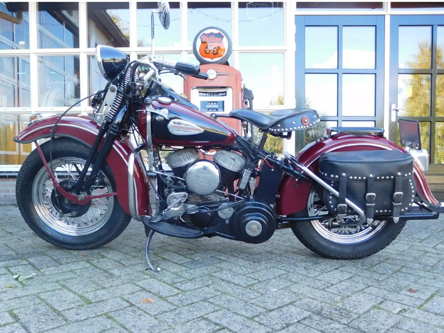 Harley-Davidson WL 750 Flathead Rosso - 2