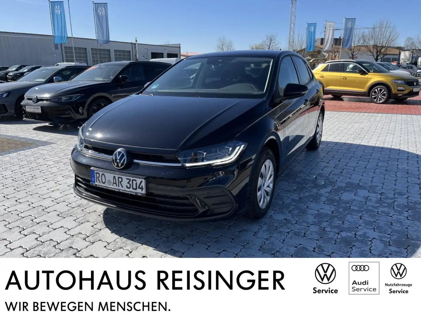 Volkswagen Polo 1.0 TSI Move (APP,IQLight,LED,RearView) Klima Schwarz - 1