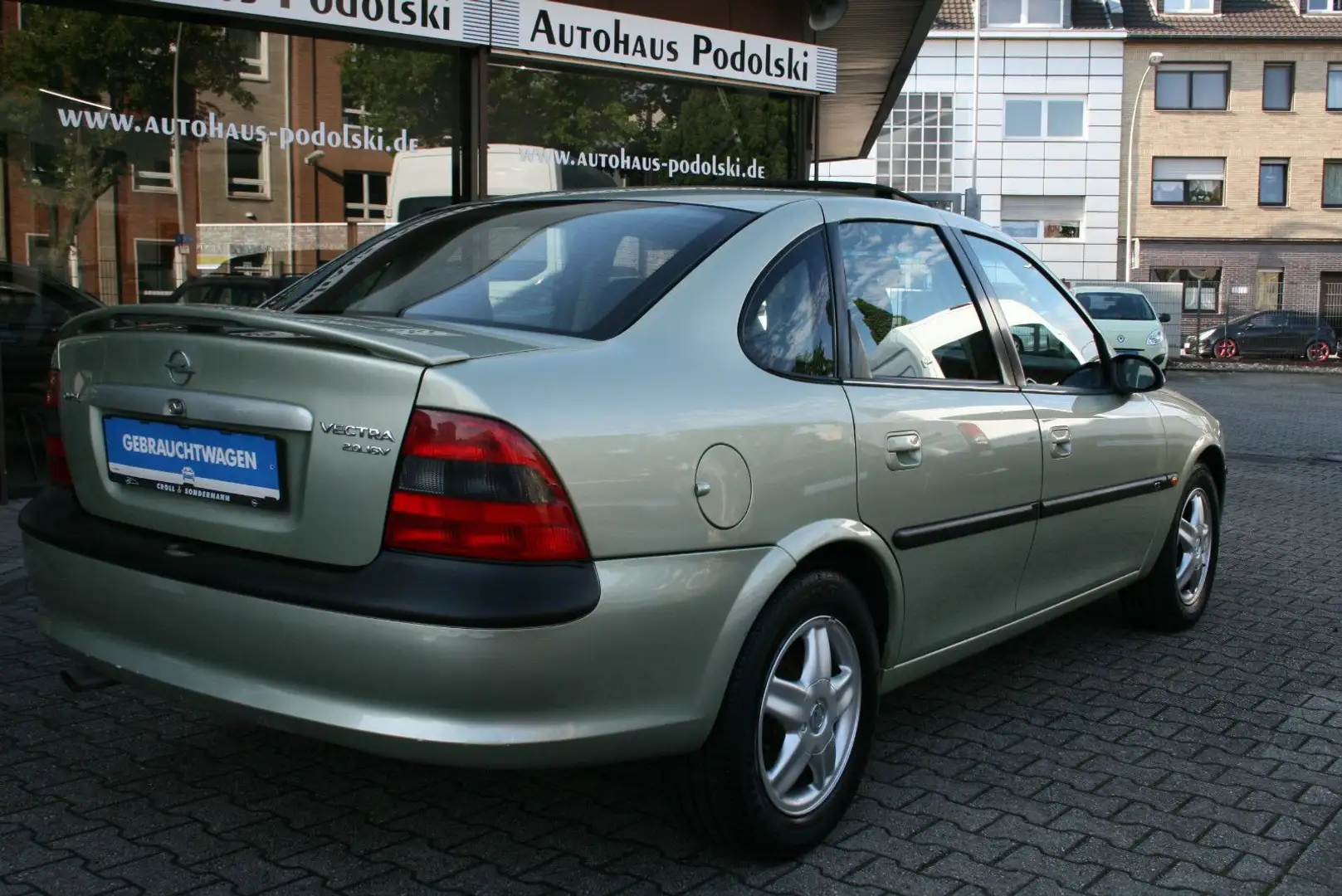 Opel Vectra 2.0 16V CD-Automatik|96 TKm|Klima|Tüv NEU Zöld - 2