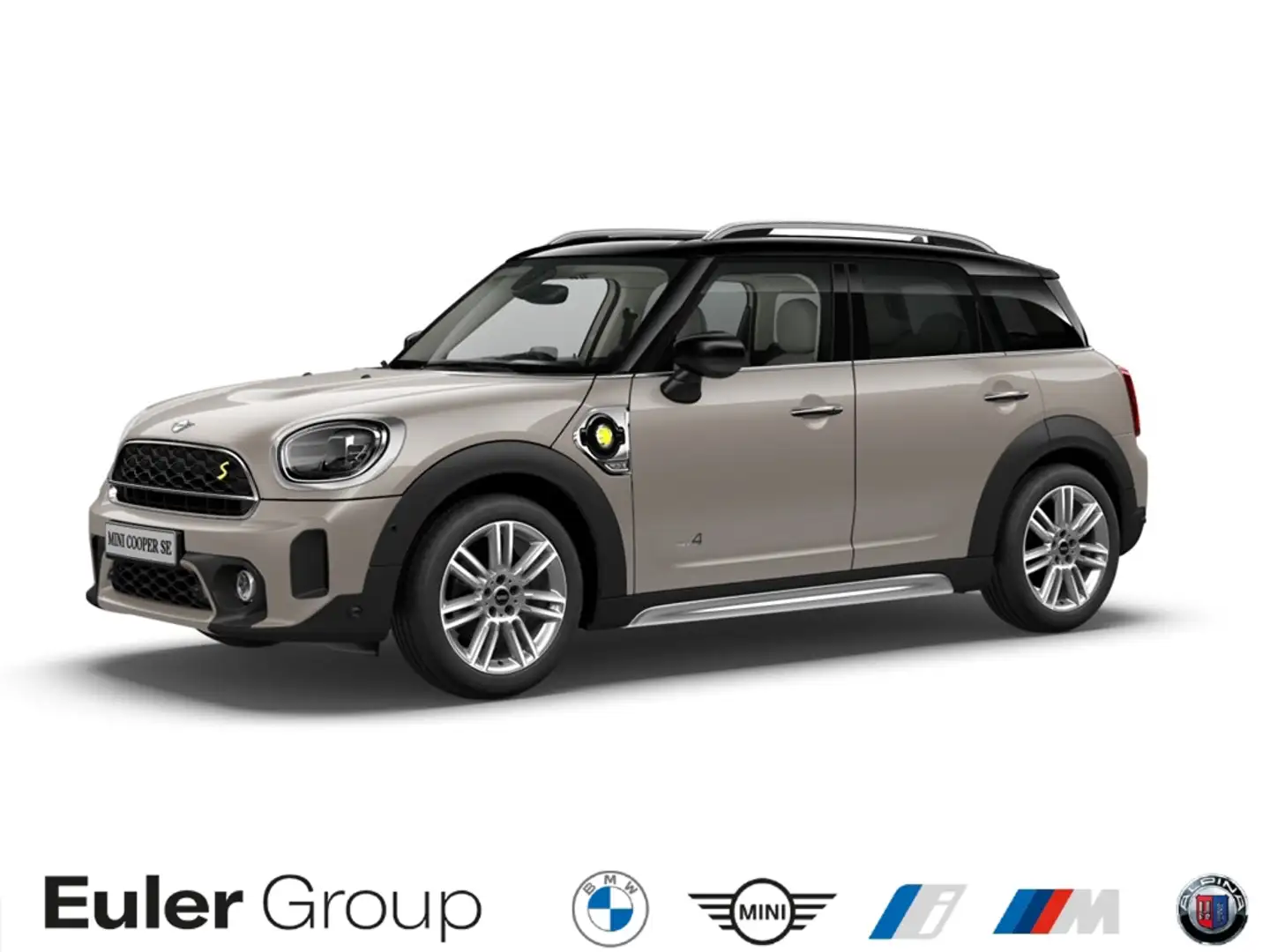 MINI Cooper SE Countryman All4 HUD El. Panodach Panorama Navi Leder Memory S Grau - 1