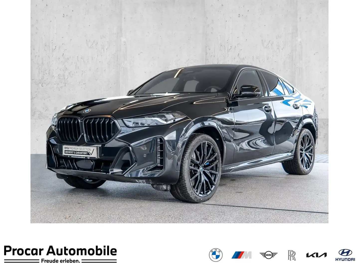BMW X6 xDrive40d M Sport HUD PANO ACC AHK RFK NAVI Schwarz - 1
