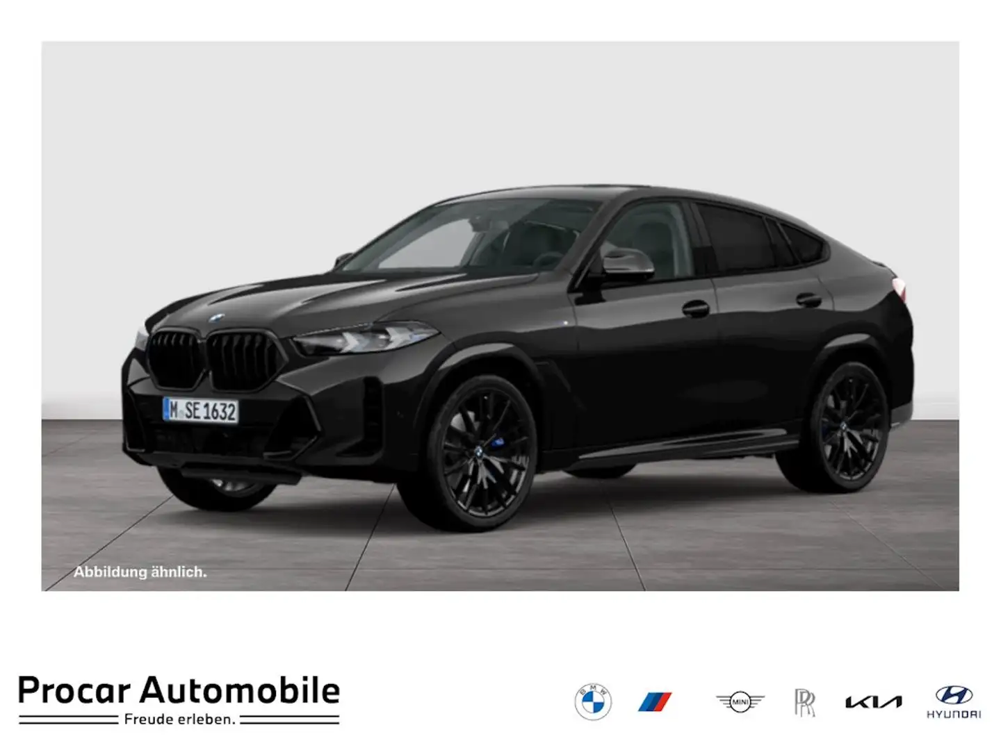BMW X6 xDrive40d M Sport HUD PANO ACC AHK RFK NAVI Schwarz - 1