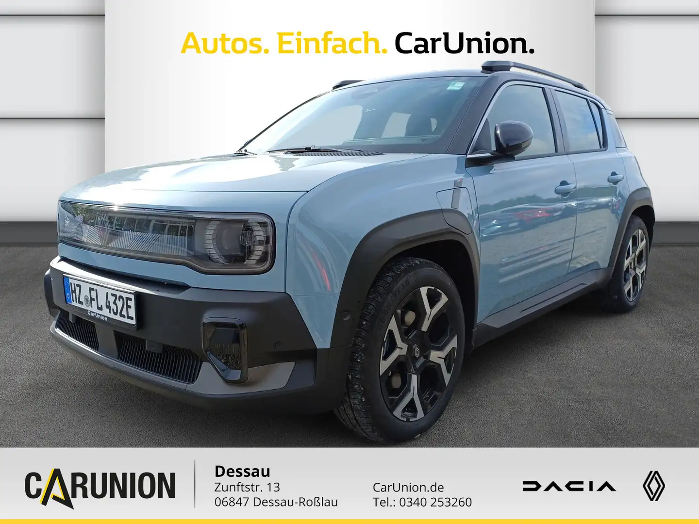 Renault R 4 E-Tech elektrisch Techno 150 Comfort Range Blau - 1