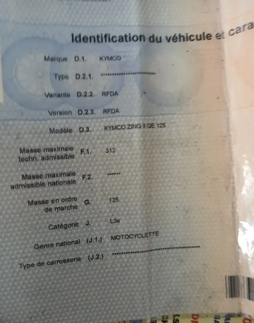 Kymco Zing 125 Schwarz - 2