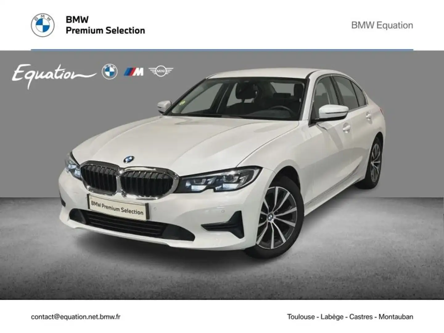 BMW 318 318dA MH 150ch Business Design Bianco - 1