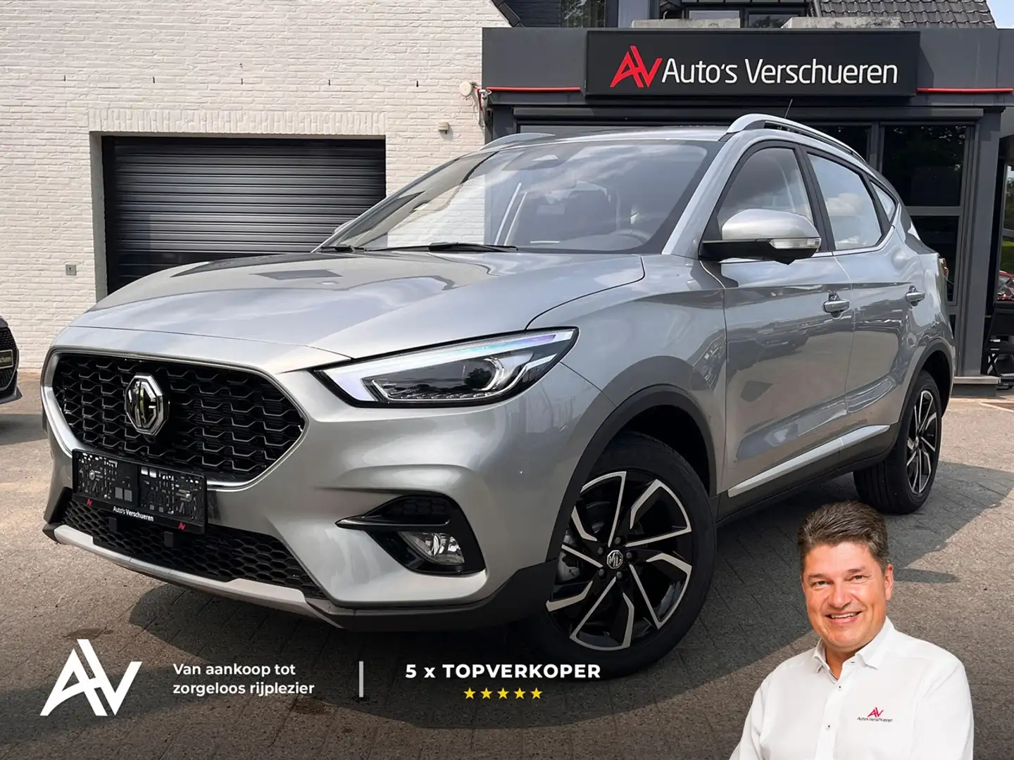 MG ZS 1.5 VTI Luxury ** 360° | Carplay | Zetelverw. Zilver - 1