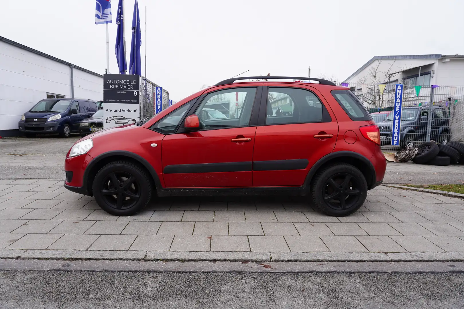 Suzuki SX4 ALLRAD*CLUB*TÜV NEU*4x4*107 PS*KLIMA* Rot - 2