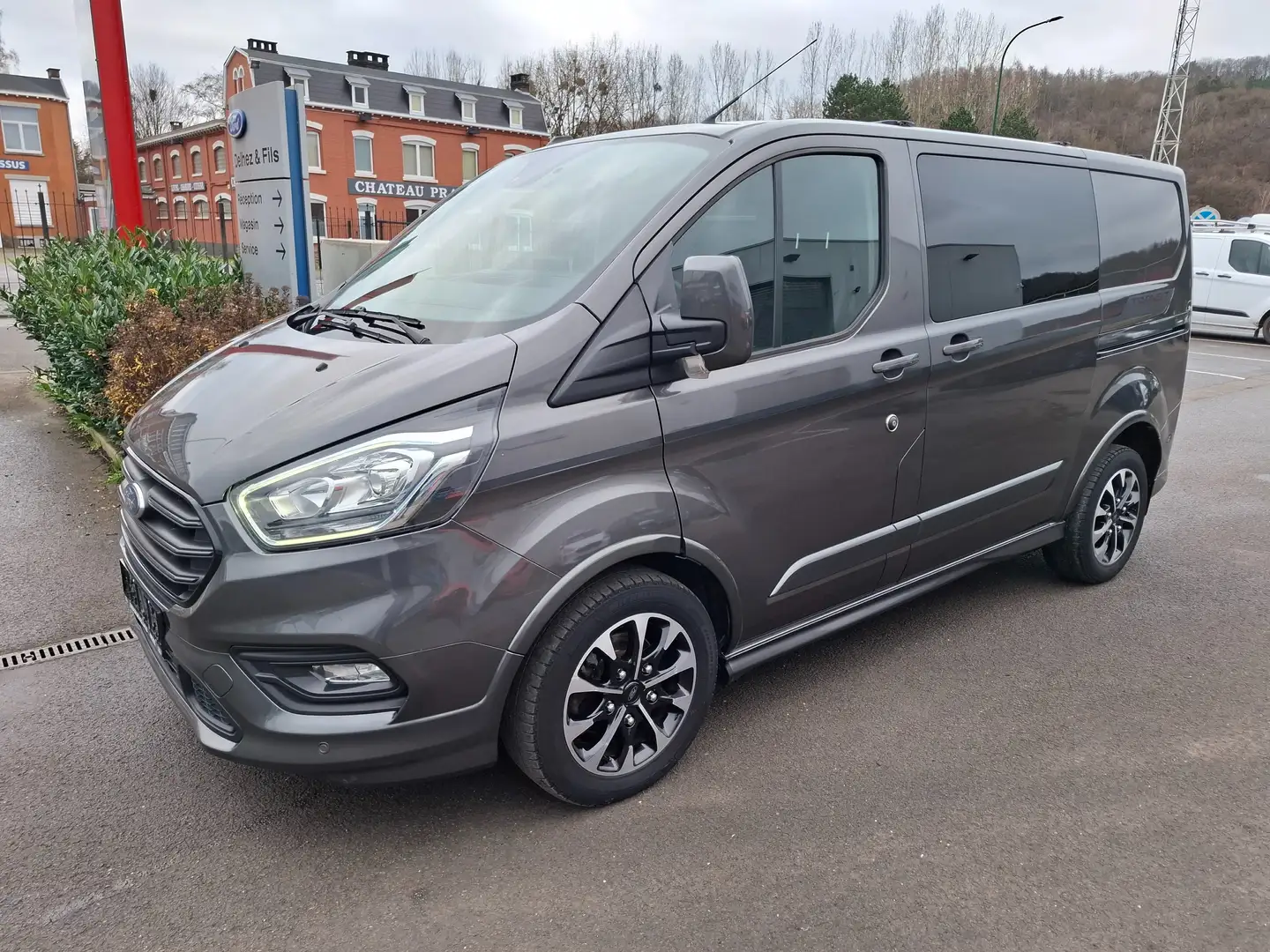 Ford Transit Custom 2.0 TDCi L1H1 Sport Multi S/S (EU6.2) Gris - 1