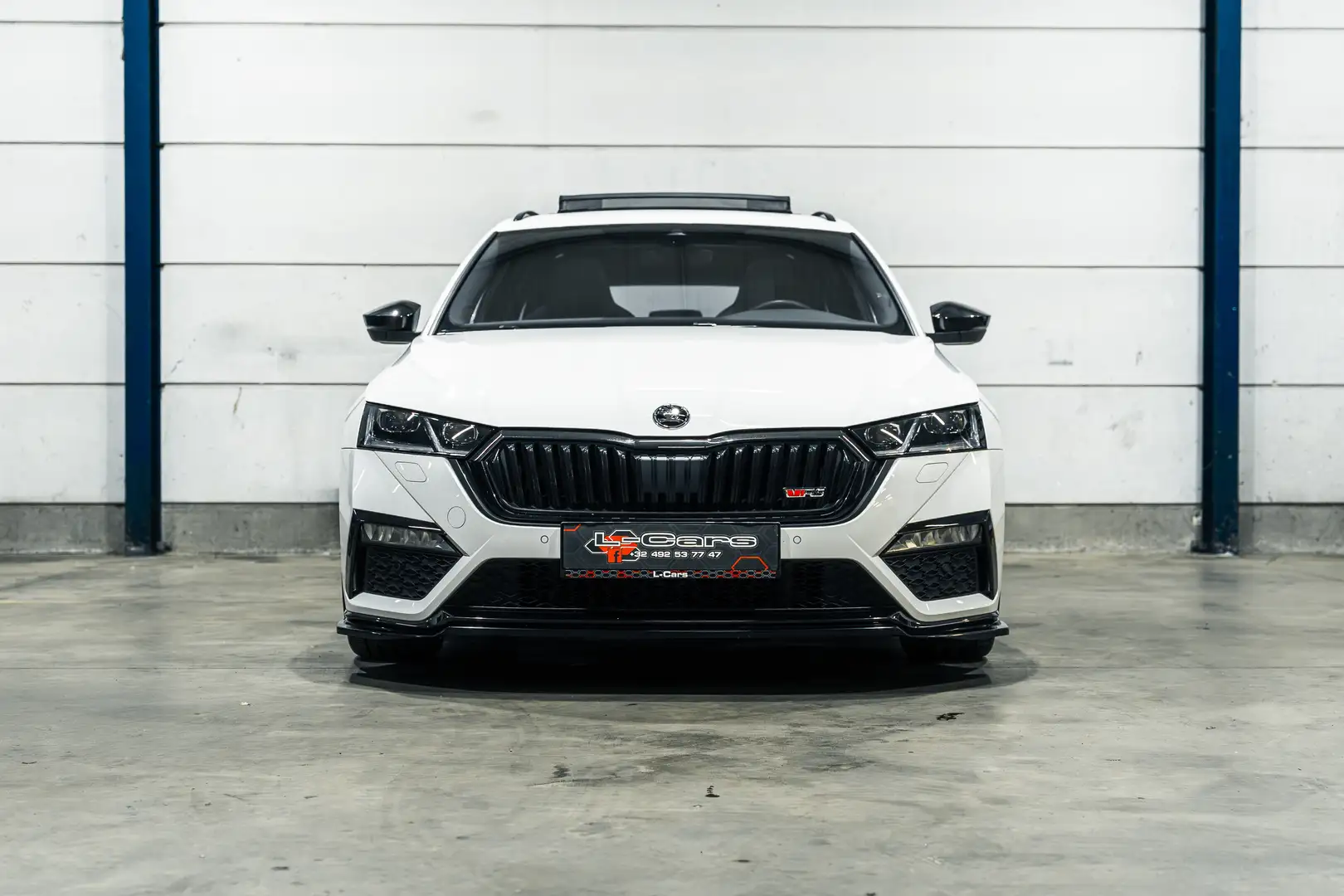Skoda Octavia SW RS 2.0 TFSI DSG Pano/Canton/H&R Weiß - 2