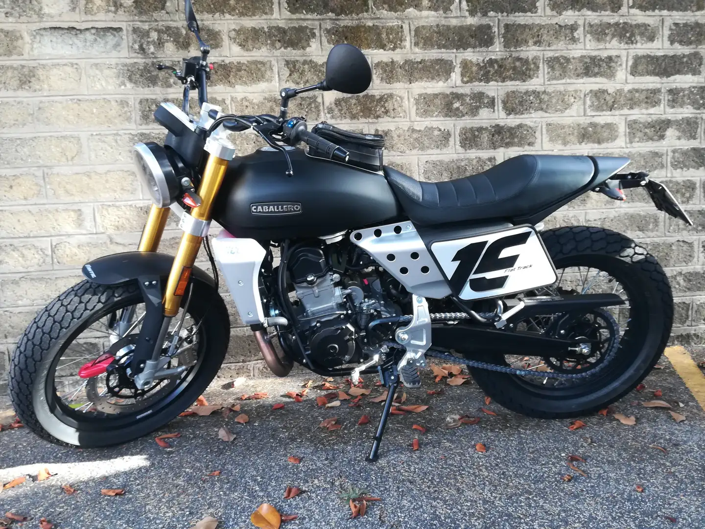 Fantic Caballero 500 Flat Track Noir - 1