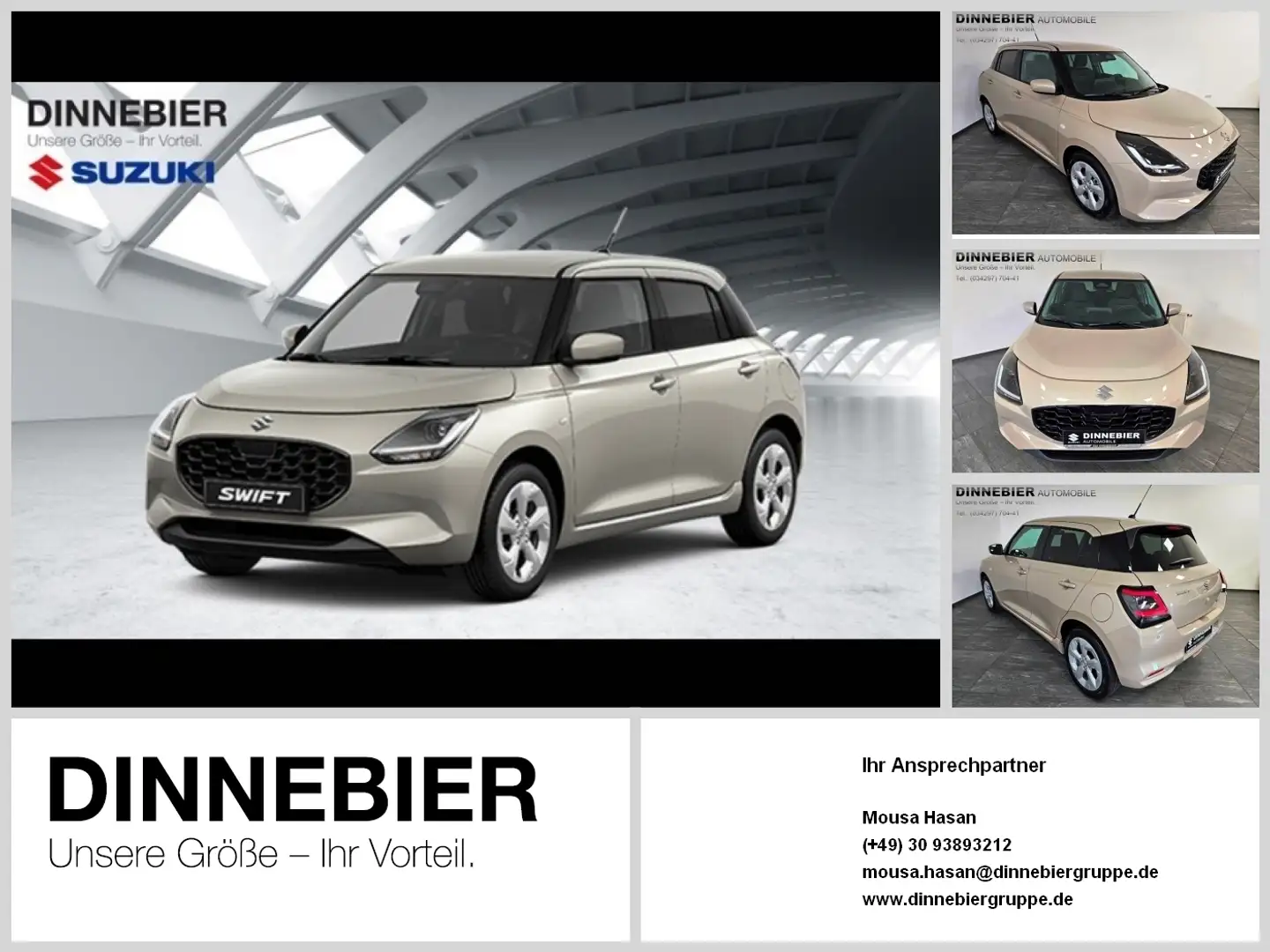 Suzuki Swift Comfort (CVT) *6 Jahre Garantie* Beige - 1