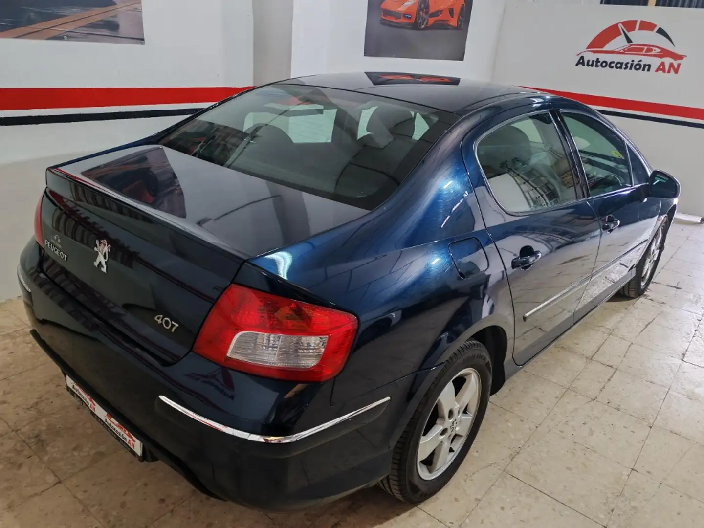 Peugeot 407 1.6HDI Sport Bleu - 1