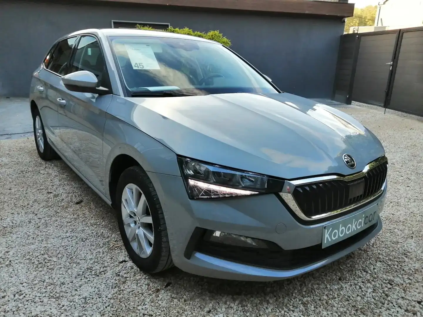 Skoda Scala 1.0 TGI Ambition - CNG - 1 ER PROP - CARNET OK Grijs - 1