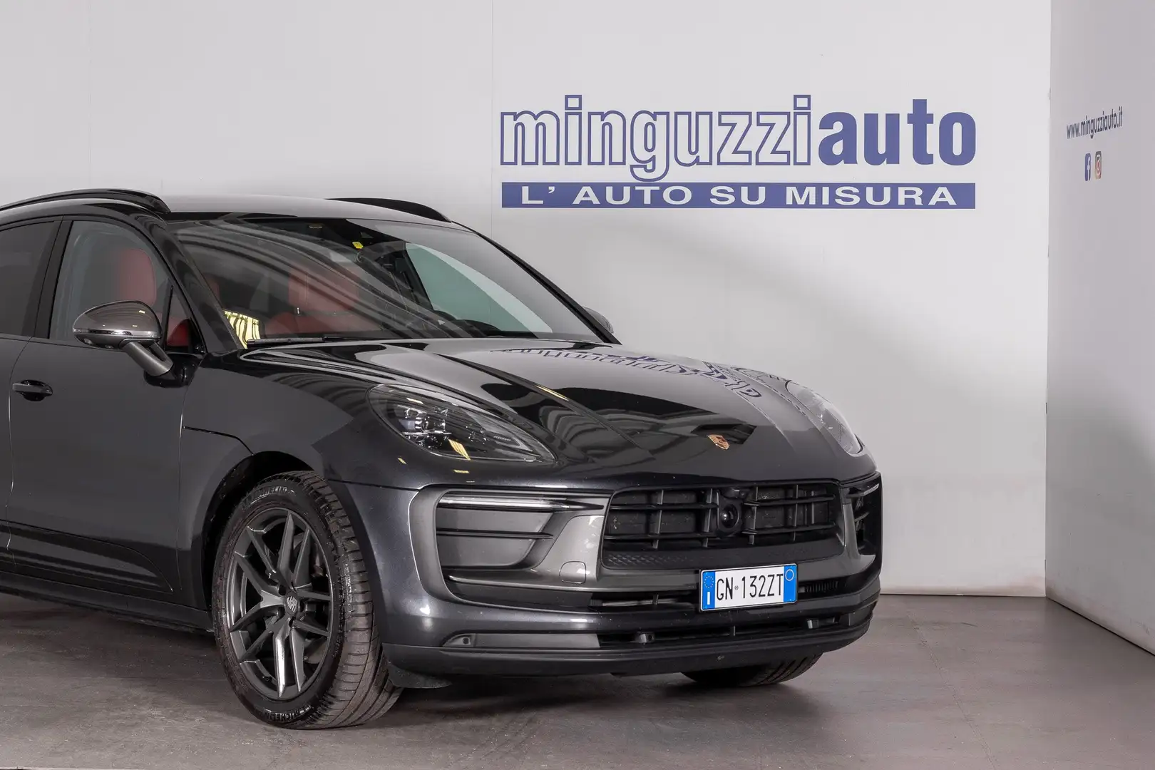 Porsche Macan T 2.0 265cv PDK DASHCAM PASM 360° CHRONO PELLE Gris - 2