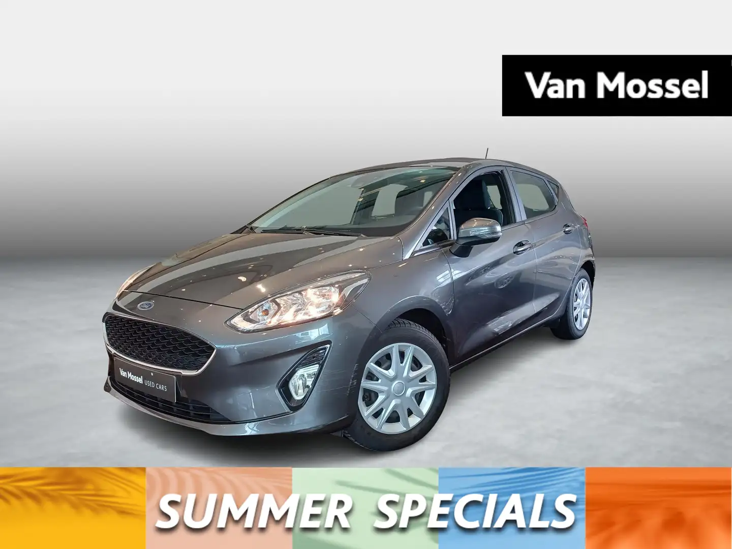 Ford Fiesta 1.0i EcoBoost 70kW Trend ++Budget Car++ Grijs - 1