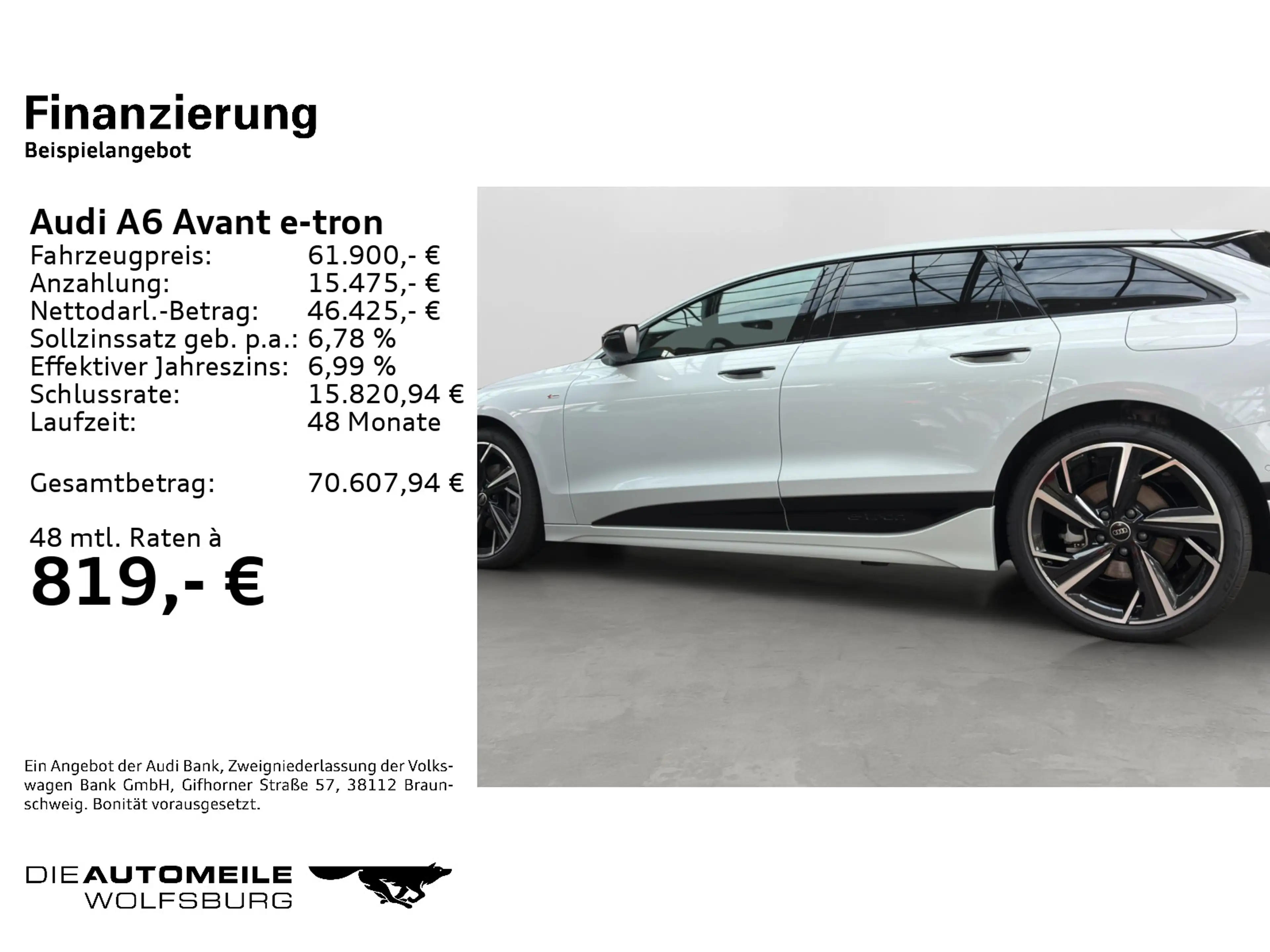 Audi A6 e-tron S-line Exterieur — photo 2