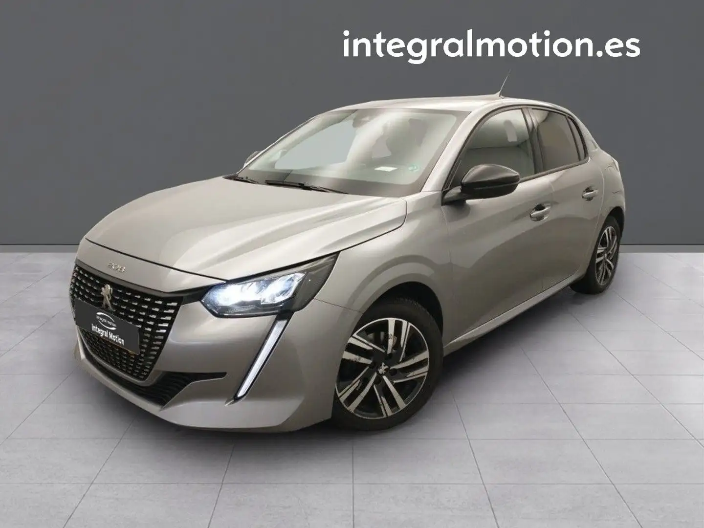 Peugeot 208 1.6BlueHDi Allure 100 Gris - 1