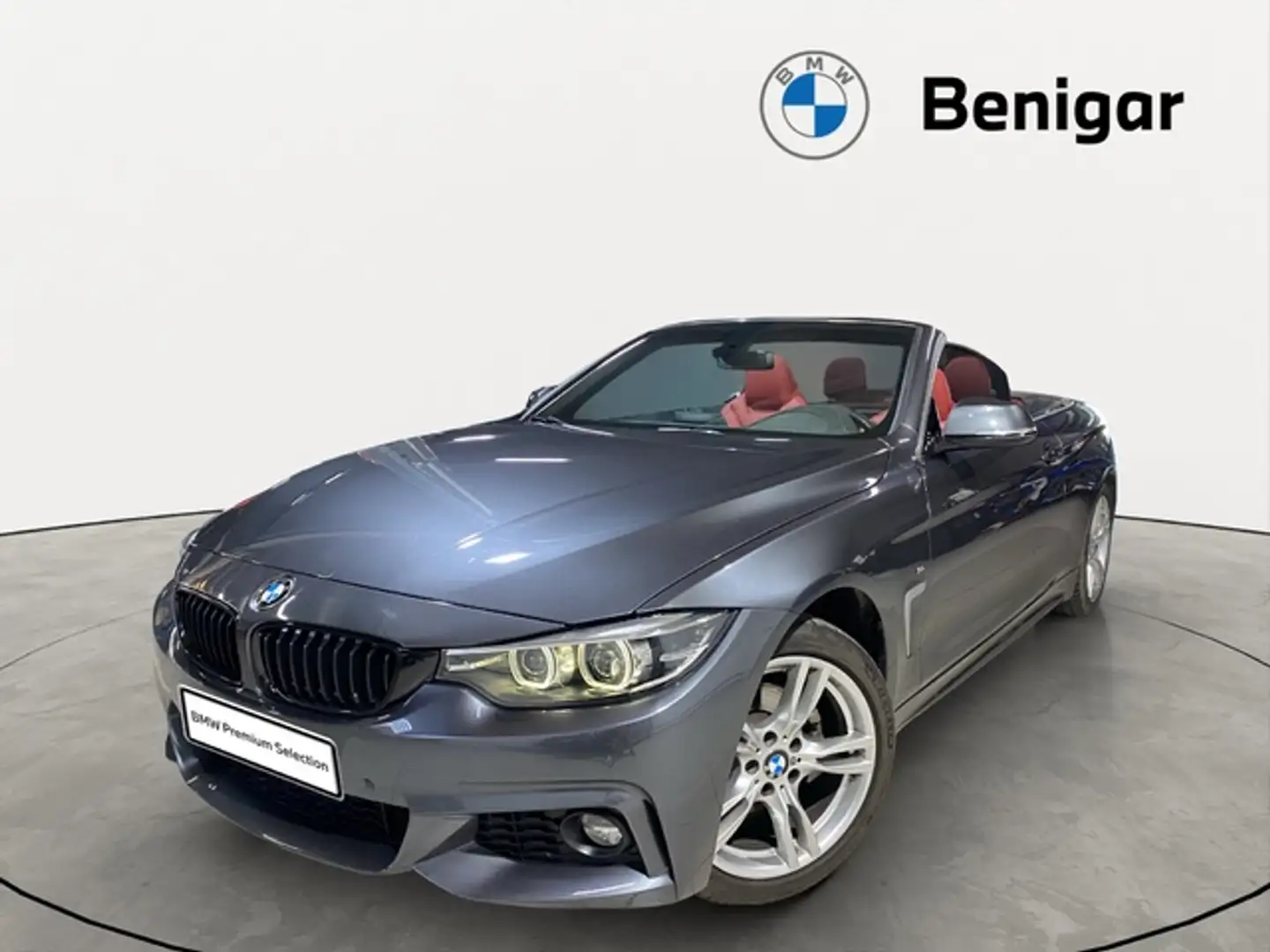 BMW 420 420dA Cabrio Gris - 1