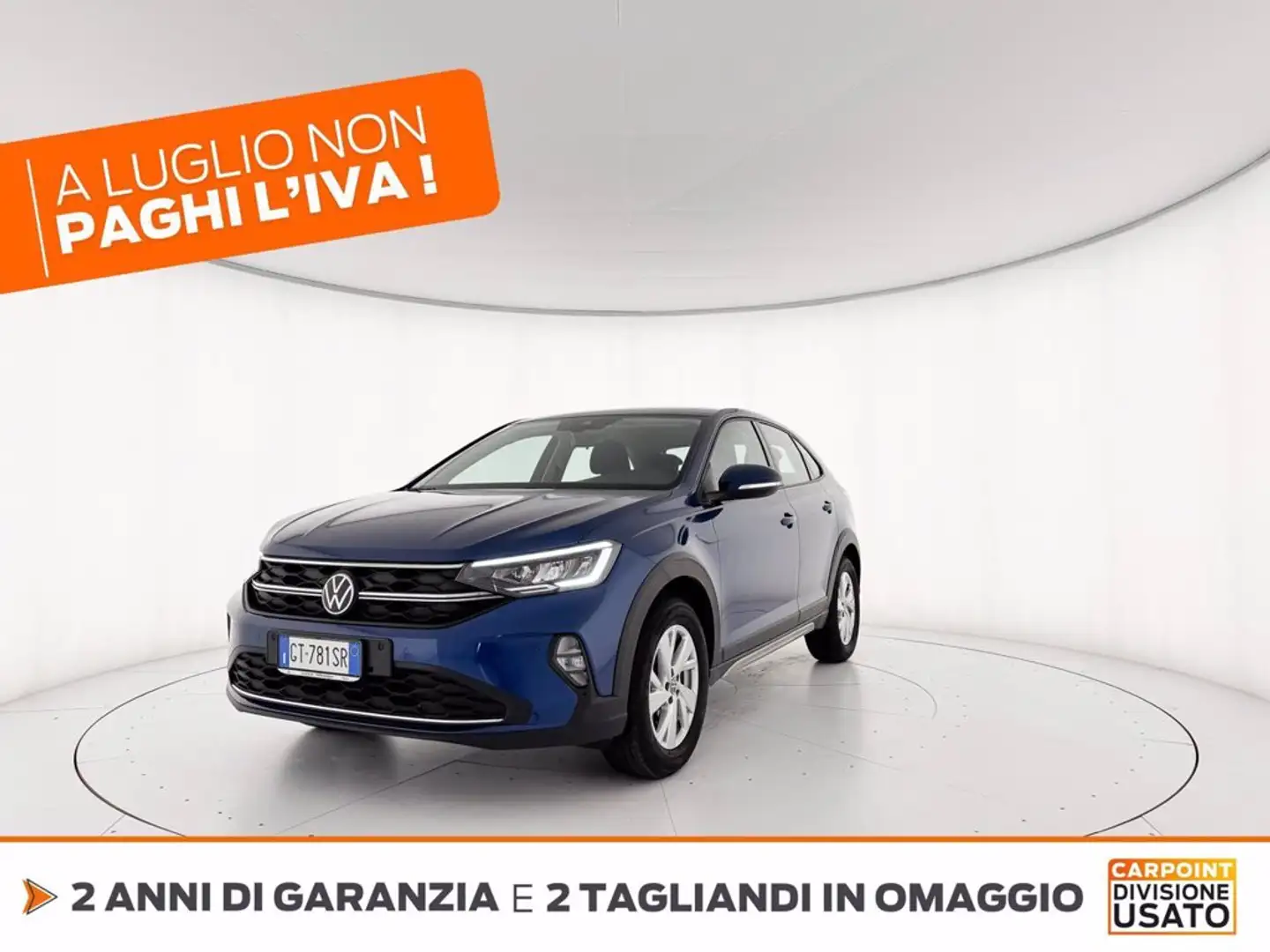 Volkswagen Taigo 1.0 tsi life 110cv Bleu - 1