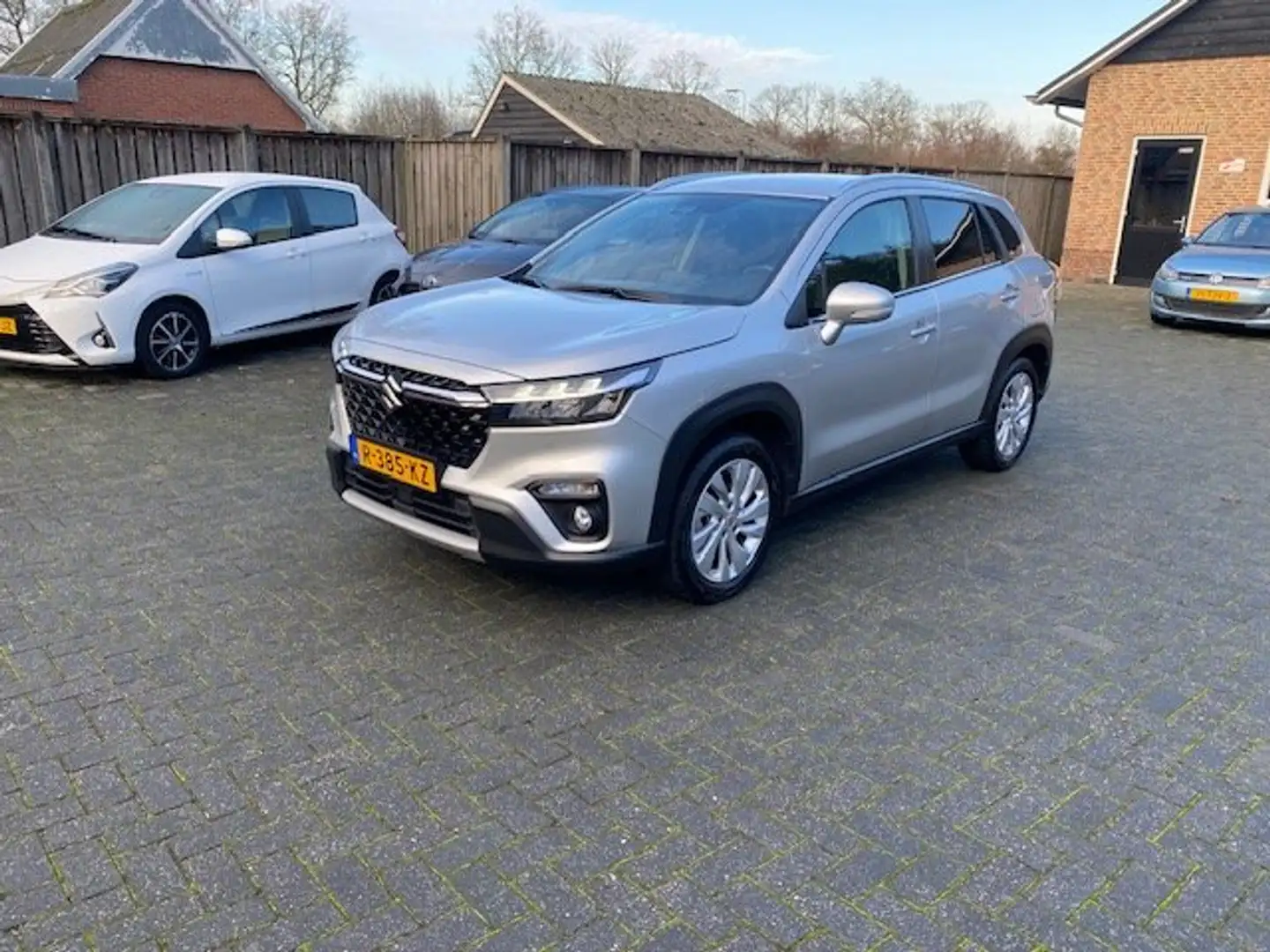 Suzuki S-Cross 1.4 Boosterjet Select Smart Hybrid CLIMA APPLECAR Gris - 2