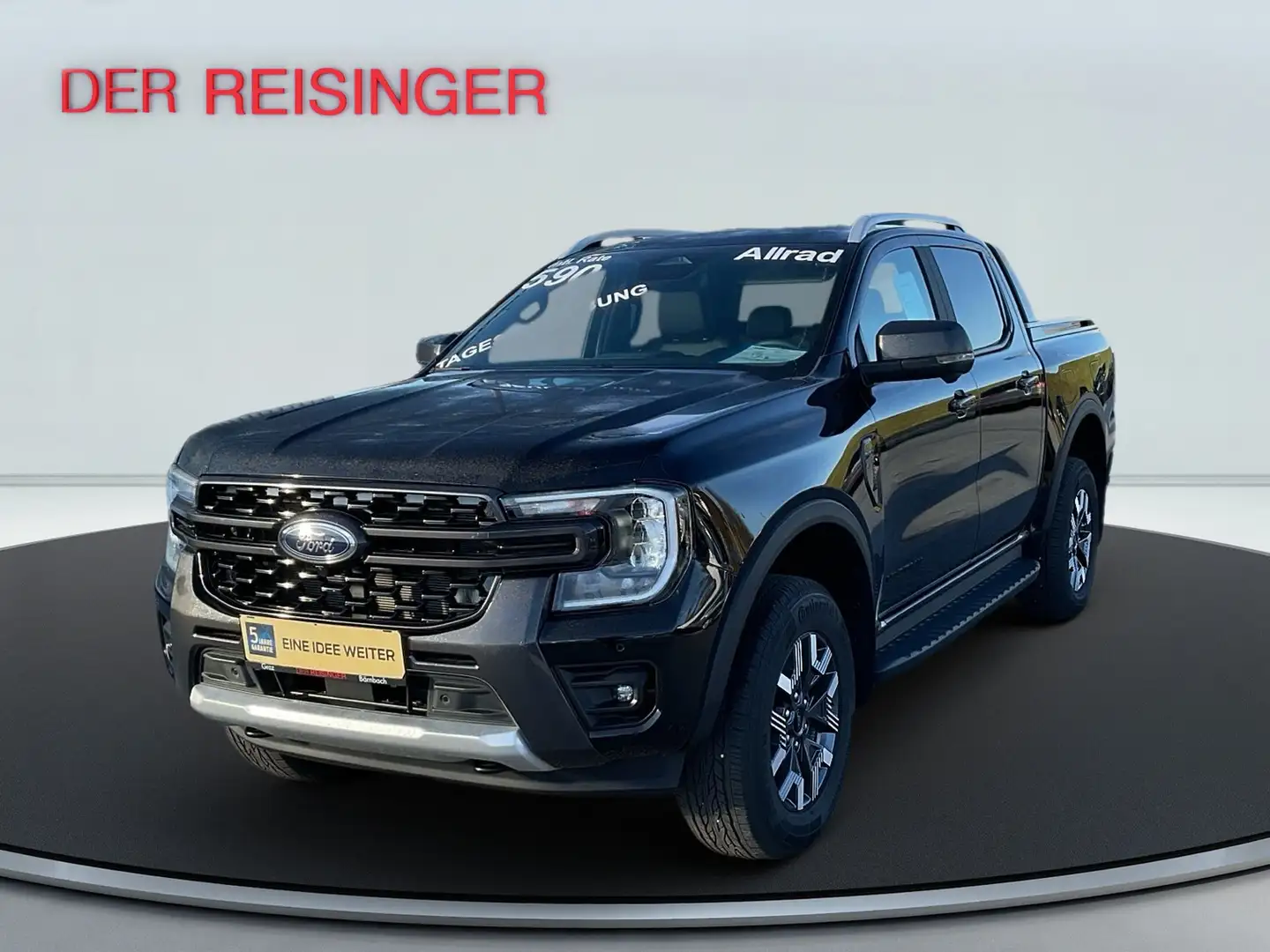 Ford Ranger Wildtrak PHEV DK 4WD TAGESZULASSUNG Чёрный - 2
