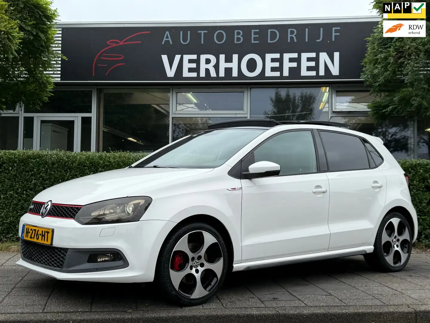 Volkswagen Polo GTI 1.4 TSI - PANORAMADAK - DSG - PARK SENS - APPLE CA Blanc - 1