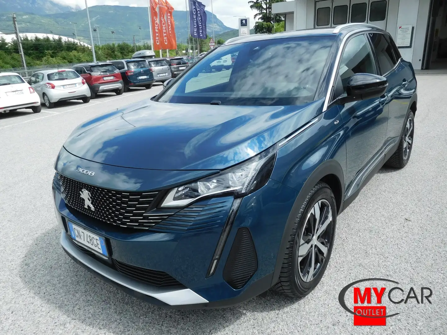 Peugeot 3008 PureTech Turbo 130 S&S EAT8 GT Blu/Azzurro - 1