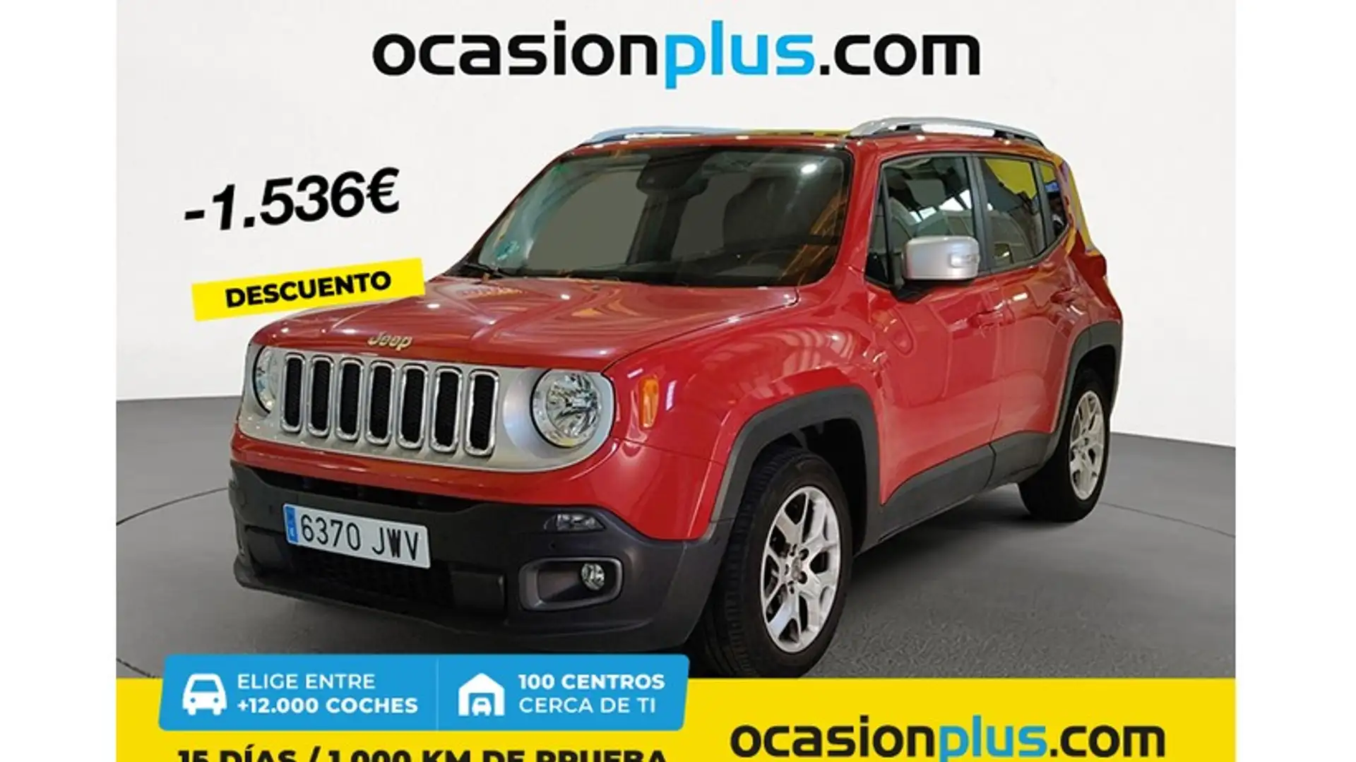 Jeep Renegade 1.4 Multiair Limited 4x2 DDCT 103kW Rojo - 1